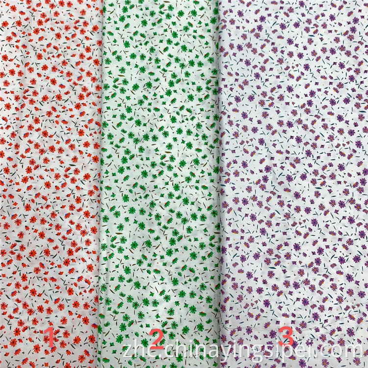 2020新的Stocklot纺织品100%棉花poplin印花棉布女士连衣裙